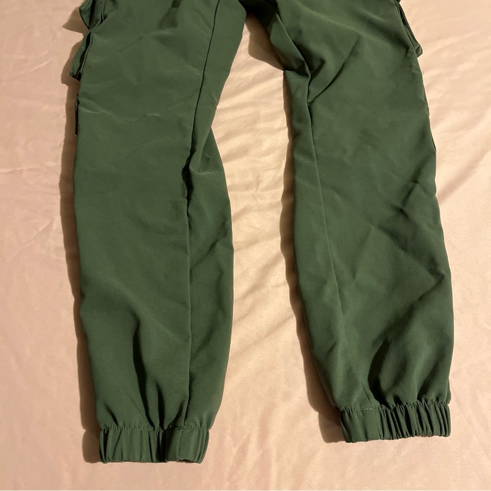 Men's Ring of Fire Green Hilton Bonded Utility Cargo Joggers Size Medium - Picture 4 of 11